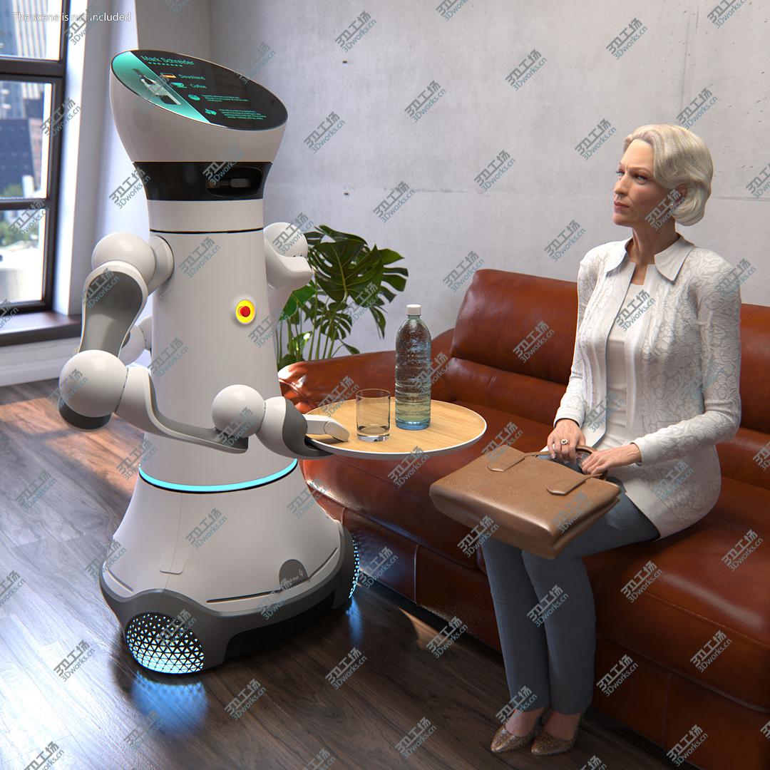 images/goods_img/202105072/Careobot 4 Service Robot with Empty Tray 3D model/5.jpg